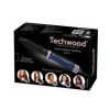 Escova Alisadora De Cabelo Techwood Tco-6094 Azul 600/700w Com 5 Acessórios