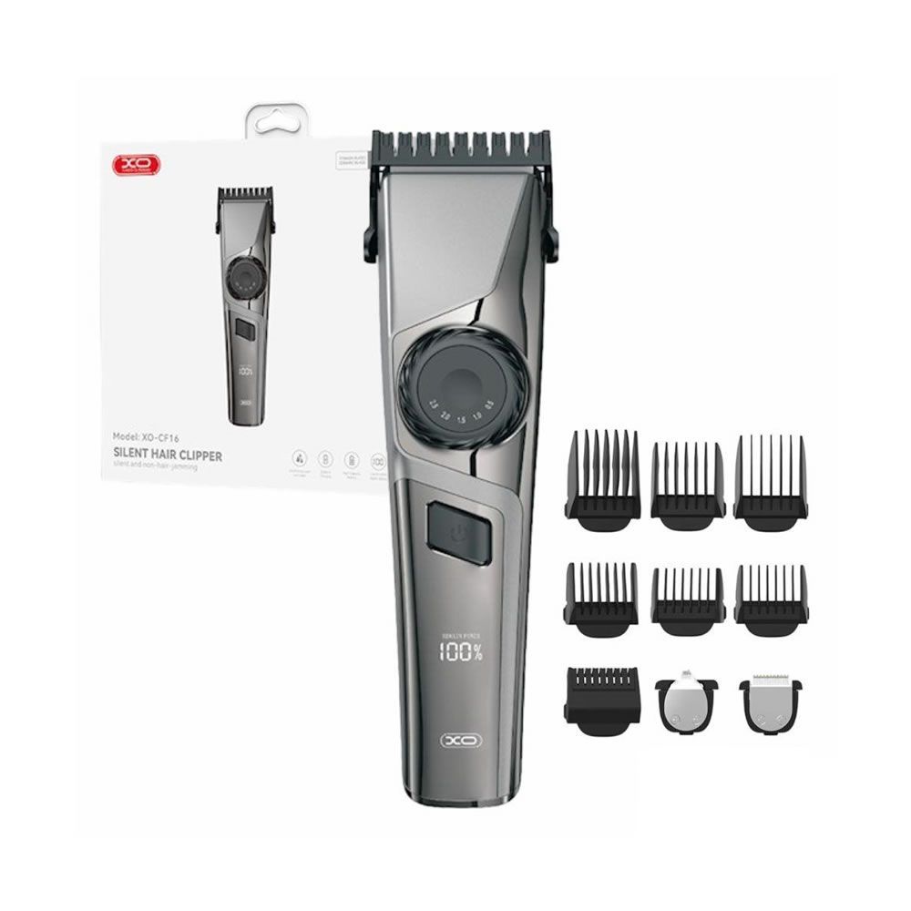 Máquina De Cabelo Xo Cf16 Preto 2000mah