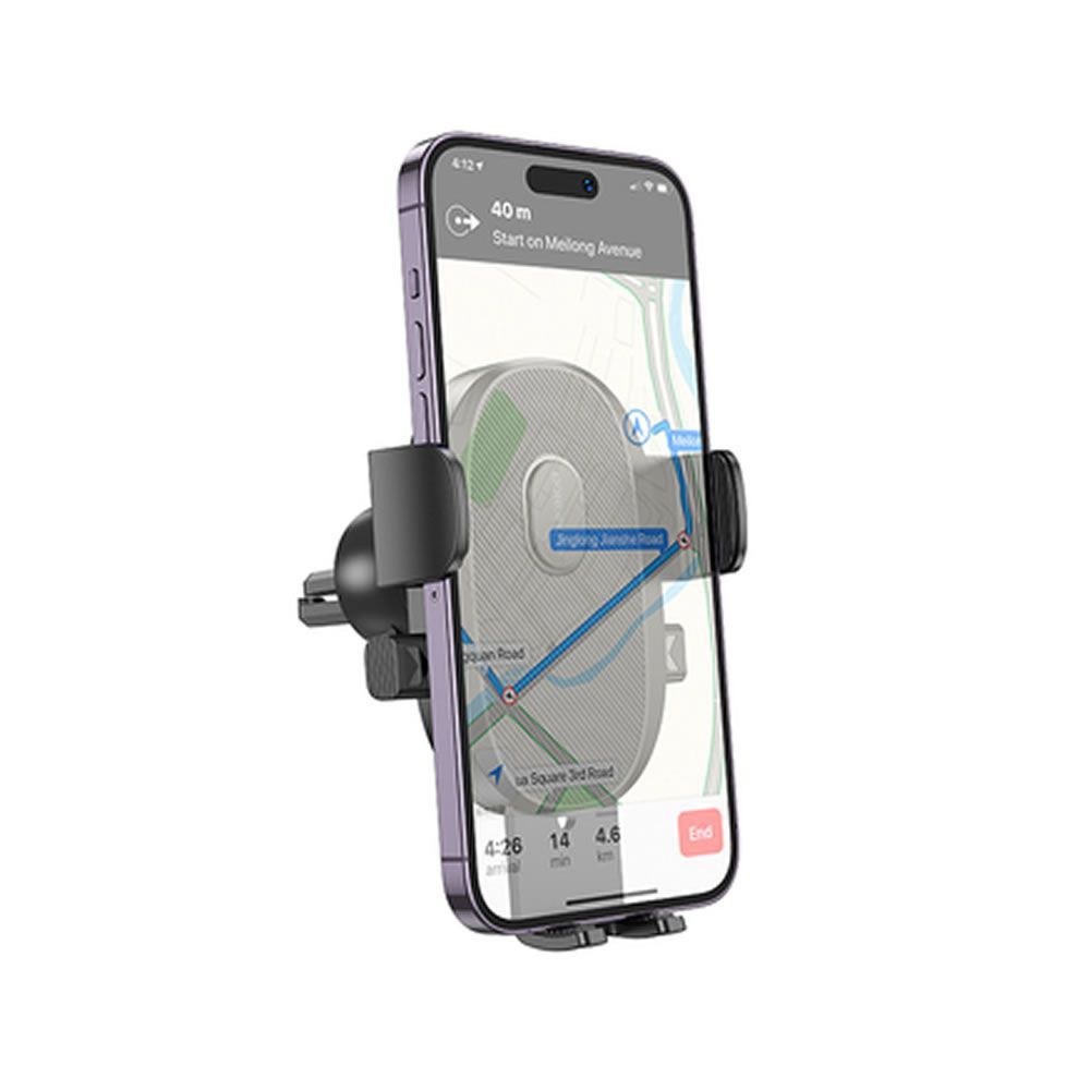 Suporte De Telemóvel Para Carro Borofone Bh92 Preto 360º
