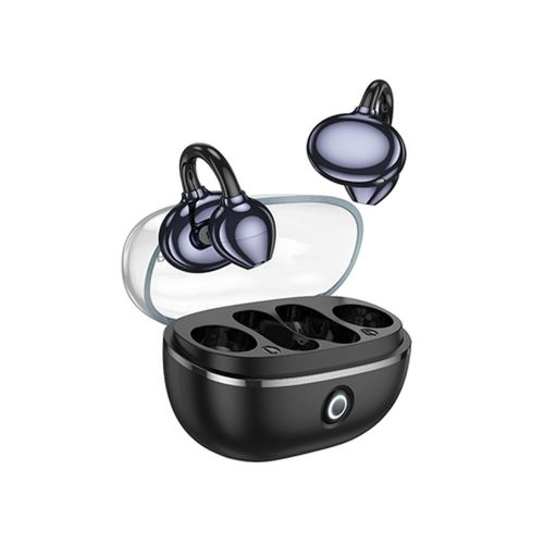 Borofone FQ5 Black Ear-Clip Earbuds TWS