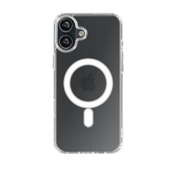 Apple Iphone 17 Transparent Magsafe Hard Silicone Case