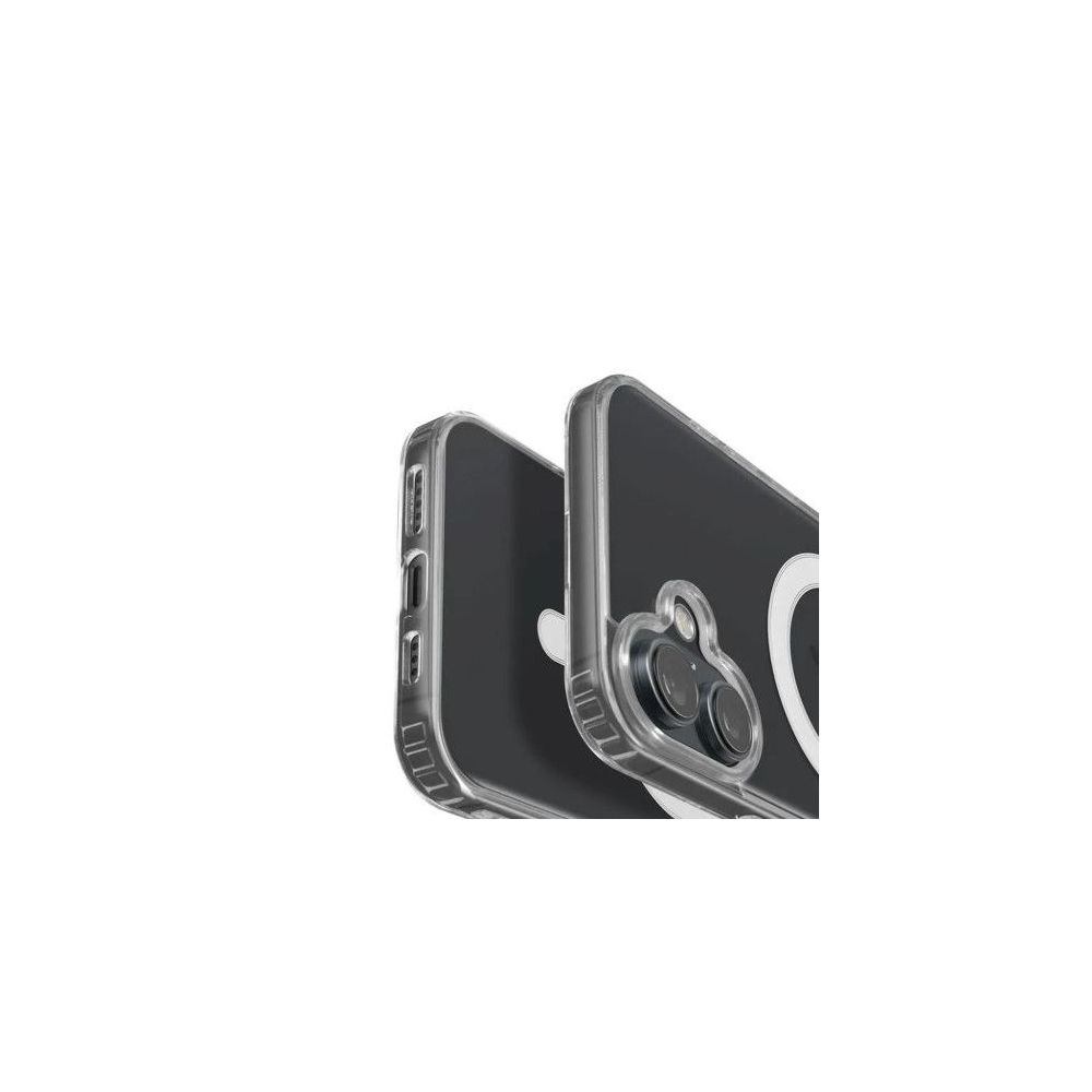 Capa Silicone Dura Apple Iphone 17 Transparente Magsafe