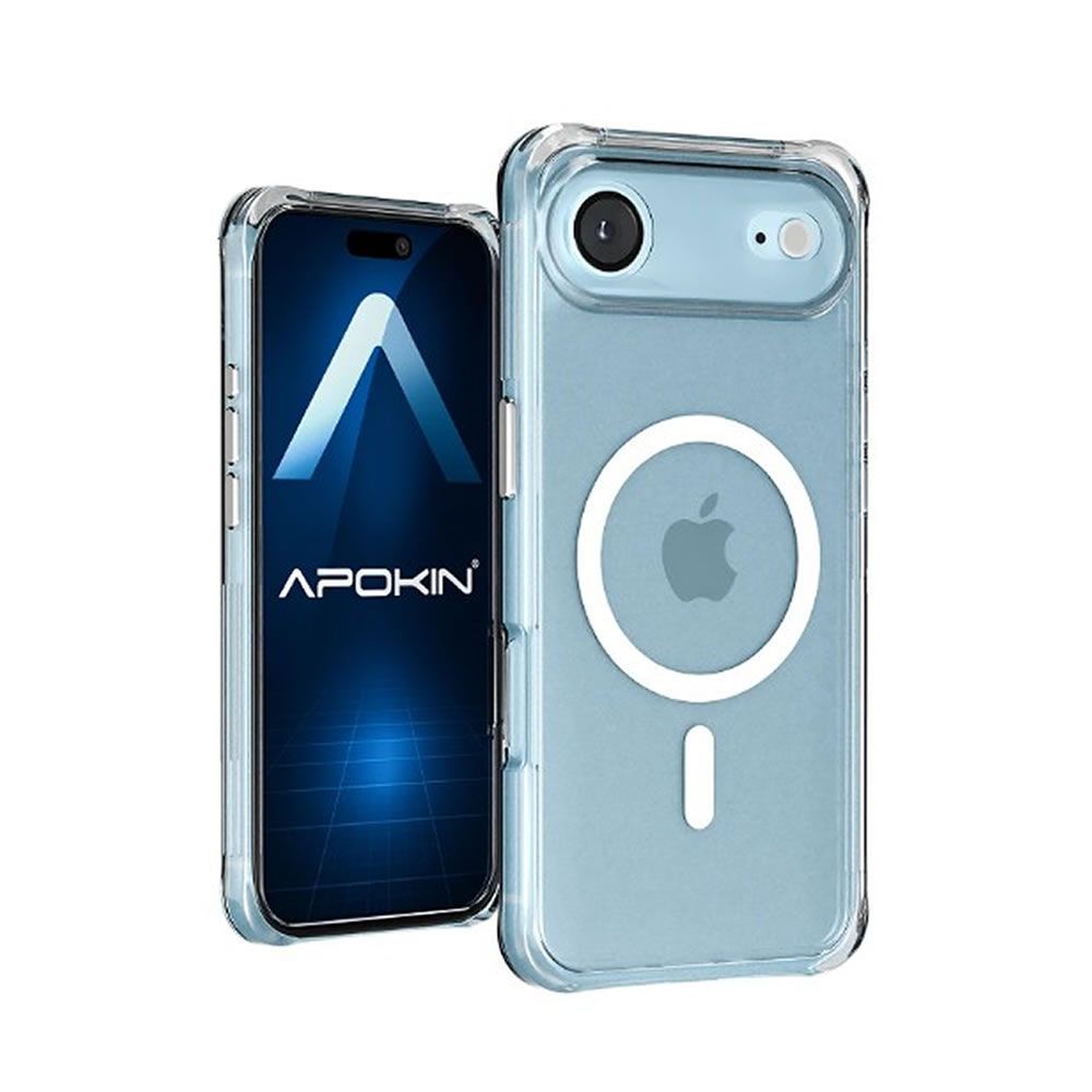 Apple Iphone 17 Air Transparent Magsafe Hard Silicone Case