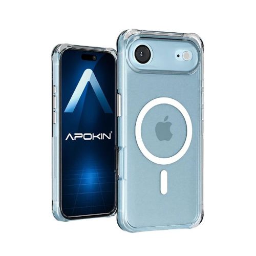 Apple Iphone 17 Air Transparent Magsafe Hard Silicone Case