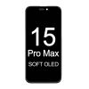 Apple iPhone 15 Pro Max 6.7" Black OLED Soft Touch+Display