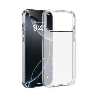 Apple Iphone 17 Pro Transparent Hard Silicone Case