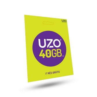 Cartão sim uzo 40gb+50gb 1 mês grátis