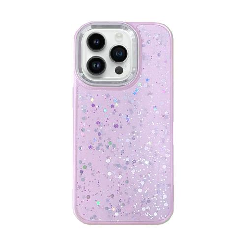 Apple Iphone 14 Pro Pink Glitter TPU Silicone Case