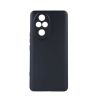 Huawei Honor 200 Black Silicone Case With Camera Protector