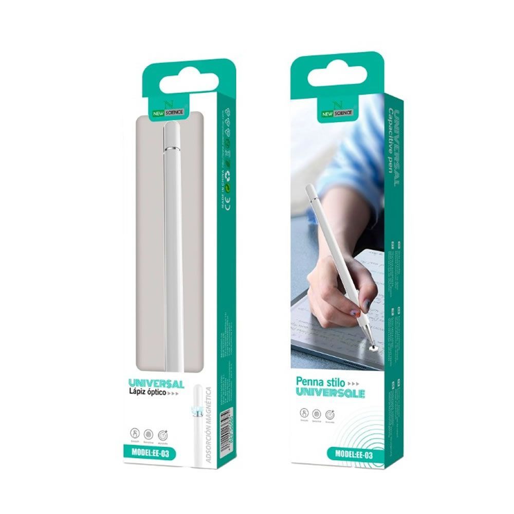 New Science EE-03 White Universal Touch Pen 16cm