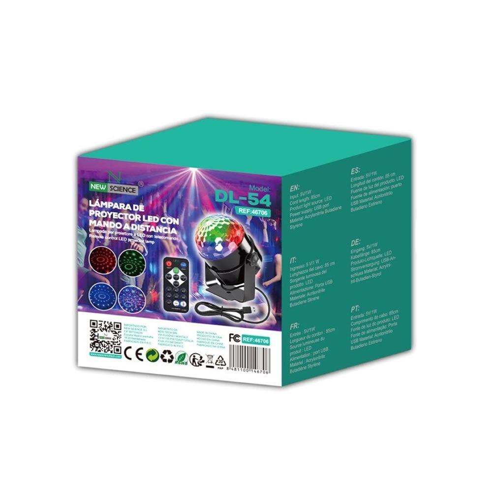 New Science DL-54 LED Light Projector With Remote Control