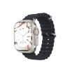 Apple Watch 38mm/40mm/41mm Black Silicone Bracelet