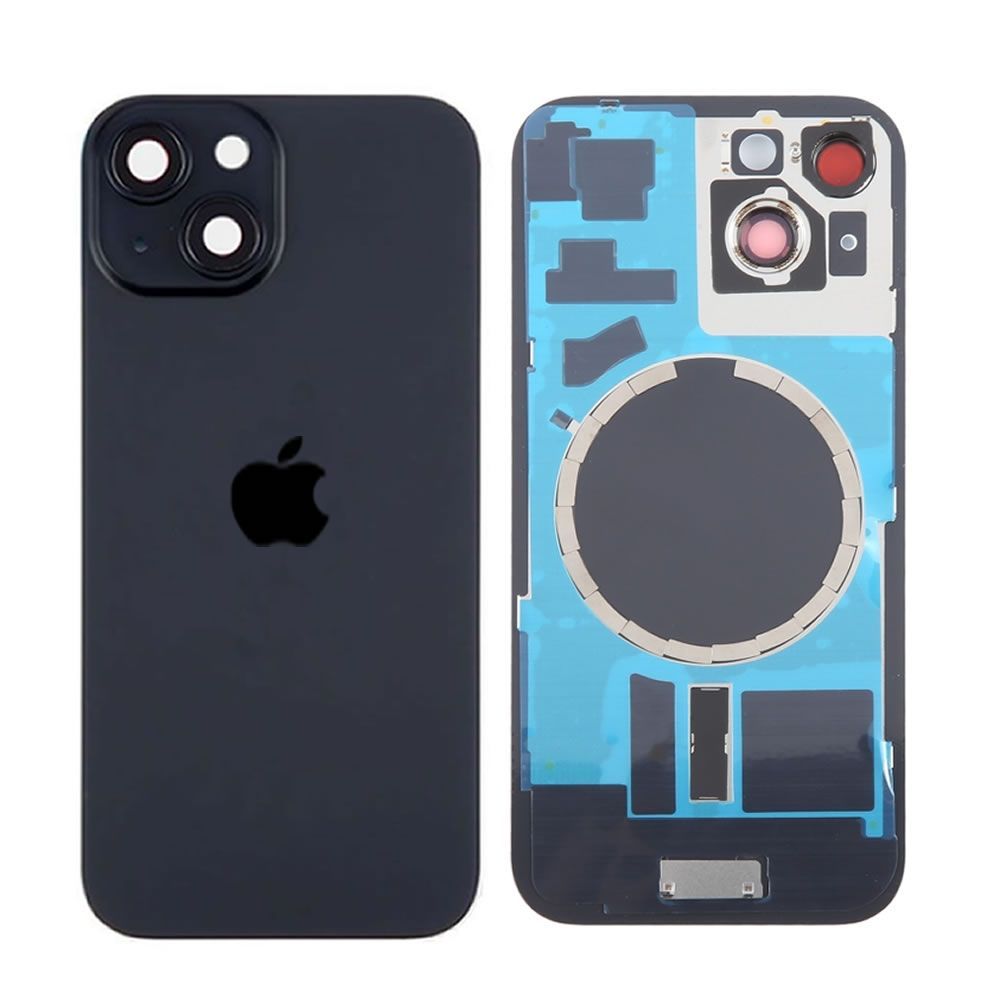 Tampa Traseira Apple Iphone 15 Preto Com Lente de Câmera