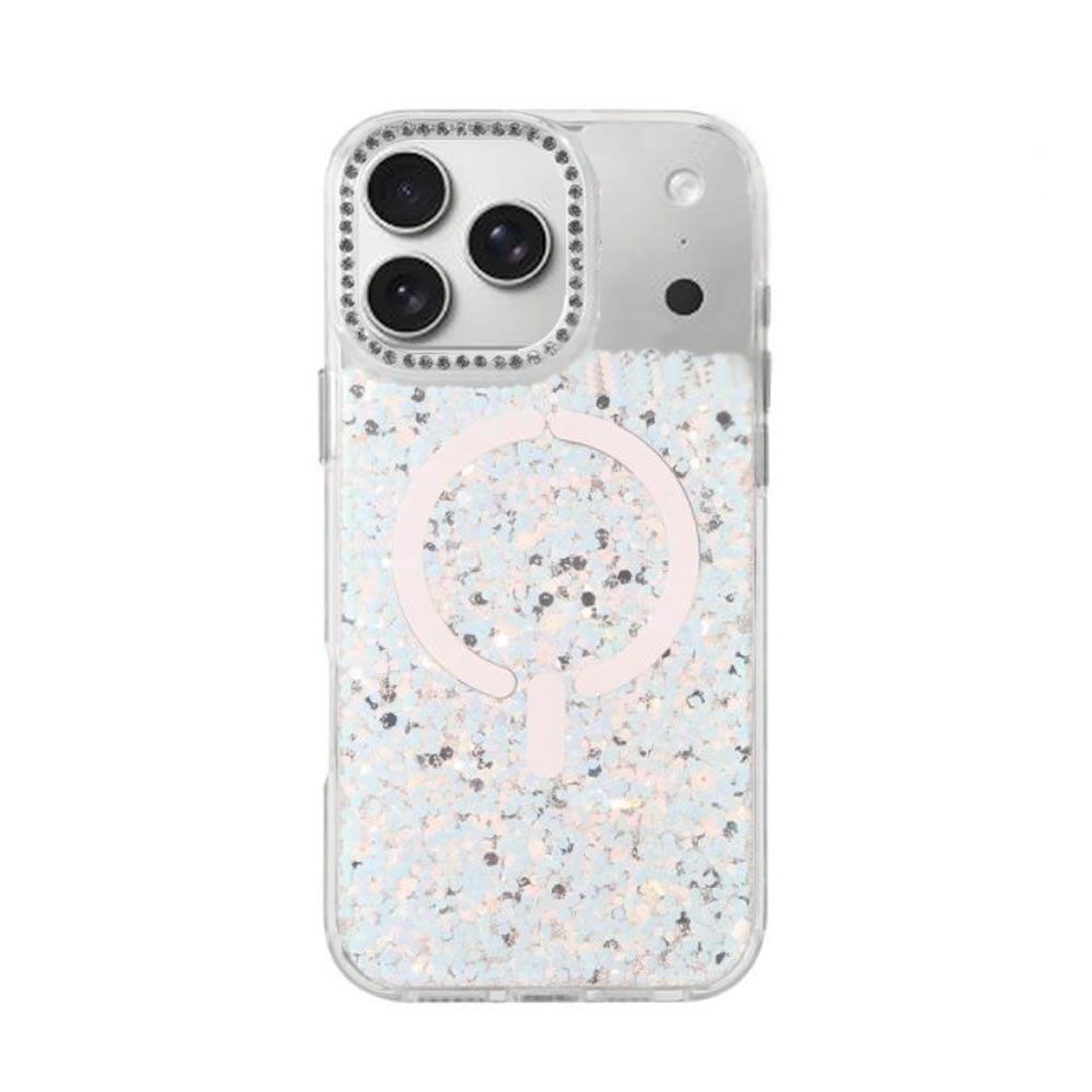 Capa Silicone Dura Apple Iphone 17 Pro Max Brilhantes MagSafe