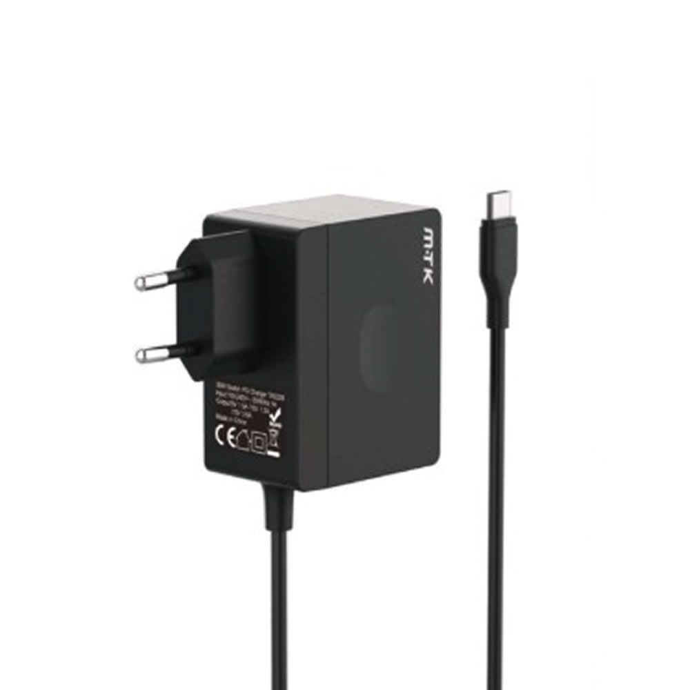 Carregador MTK TA0328 Preto 39W Tipo-C Para ND Switch