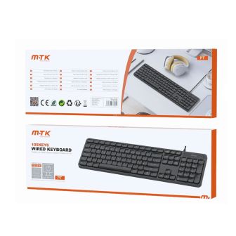 MTK TG7278 Black Keyboard 105 Keys 1.5m (Portuguese)