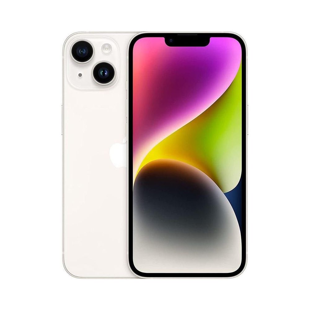 Smartphone Apple iPhone 14 128GB Starlight MPUR3HX/A