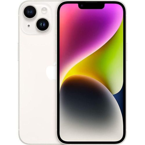 Smartphone Apple iPhone 14 128GB Starlight MPUR3HX/A