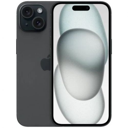 Smartphone Apple iPhone 15 128GB Black MTP03QL/A