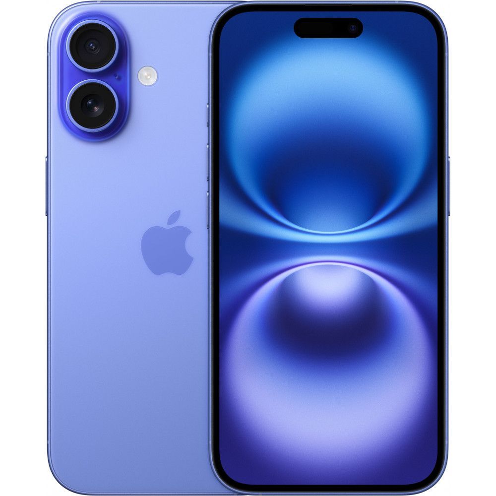 Smartphone Apple iPhone 16 128GB Azul Ultramarino MYEC3QL/A