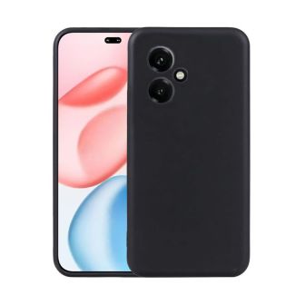 Capa Silicone Gel Huawei Honor 400 Preto Com Protetor De Câmera