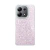 Xiaomi Redmi Note 13 4G Pink Glitter Hard Silicone Case