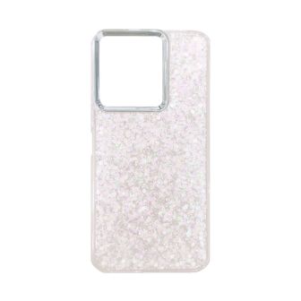 Capa Silicone Dura Xiaomi Redmi 13 4G Rosa Brilhantes