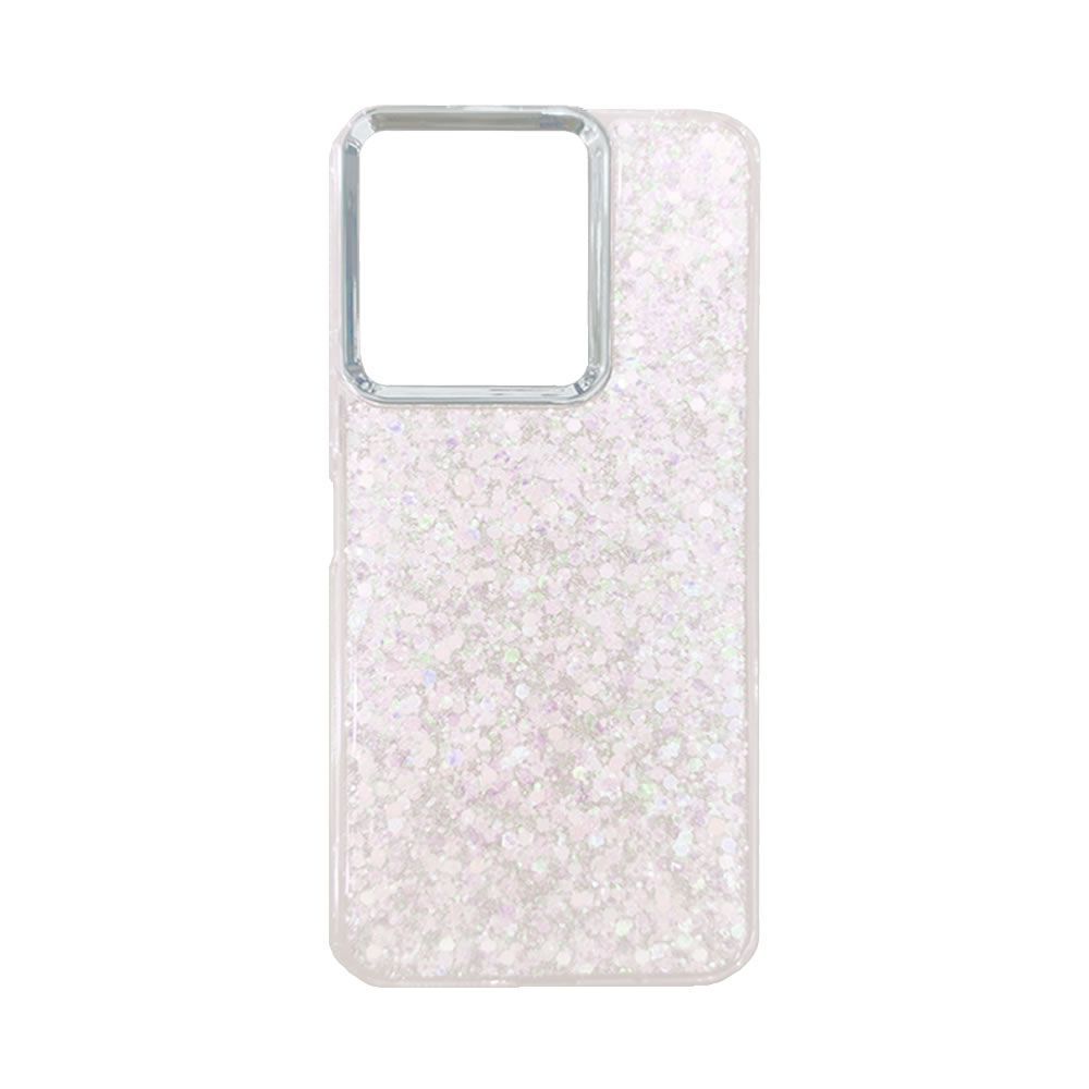 Capa Silicone Dura Xiaomi Redmi 13 4G Rosa Brilhantes