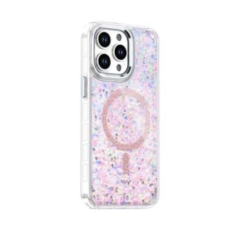 Capa Silicone Dura Apple Iphone 16 Pro Max Brilhantes MagSafe