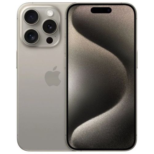 Refurbished Apple iPhone 15 Pro Natural Titanium 128GB Grade A