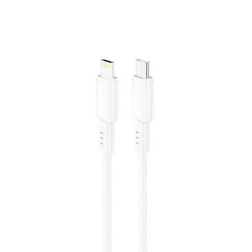 Cabo De Dados USB Tipo C Para Lightning New Science M-6 Branco 20W 3.0A 1m