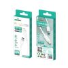 Cabo De Dados USB Tipo C Para Lightning New Science M-6 Branco 20W 3.0A 1m