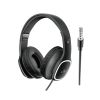 Auscultador New Science A-623 Preto Com Cabo Jack 3.5mm