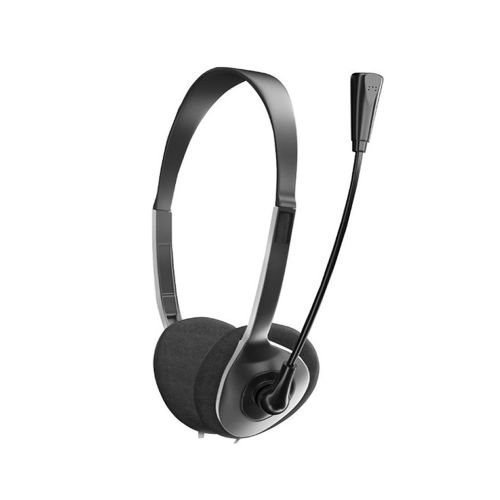 Auscultador New Science A-638-1 Preto Com Cabo Jack 3.5mm
