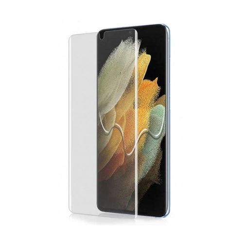 Pelicula De Vidro Completa Cola UV Samsung Galaxy S23 Ultra 6.8" Transparente
