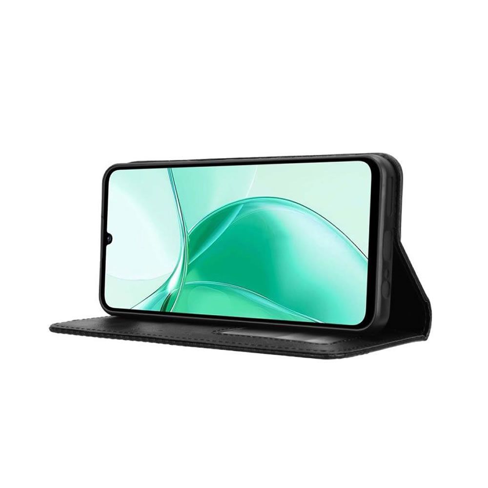 Capa Flip Cover ZTE Blade A75 5G Preto Book Special