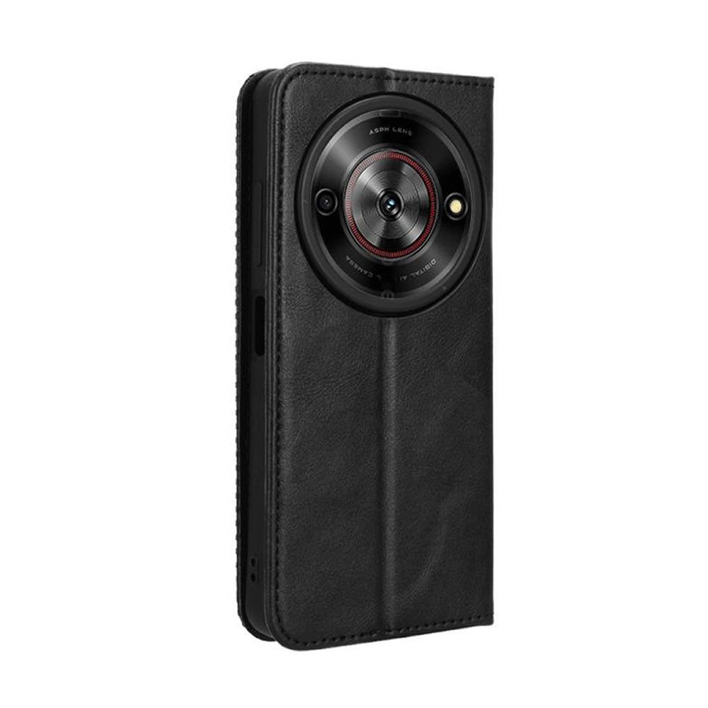 Capa Flip Cover ZTE Blade A75 5G Preto Book Special