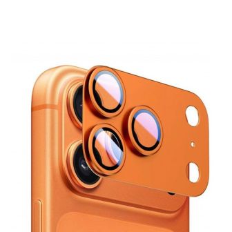 Protetor Câmera Apple Iphone 17 Pro Max Laranja