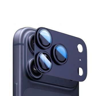 Protetor Câmera Apple Iphone 17 Pro Max Azul Escuro