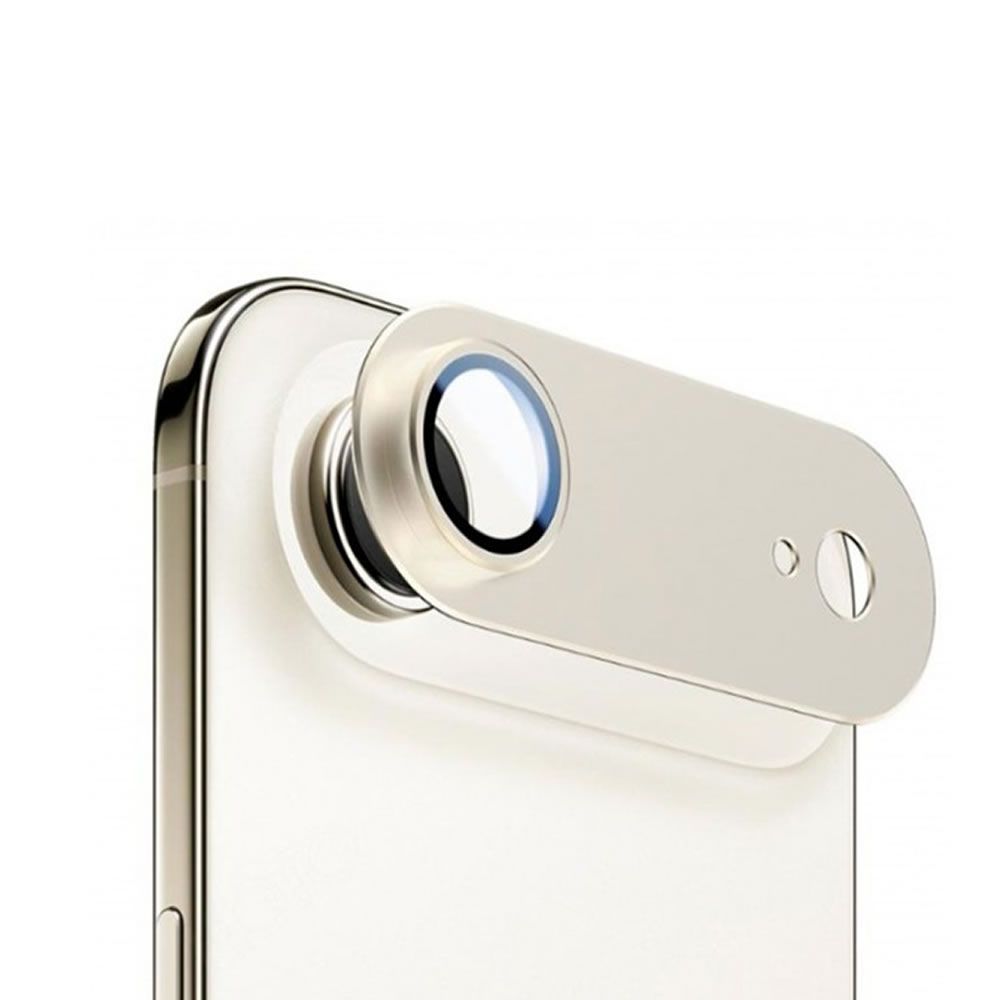 Protetor Câmera Apple Iphone 17 Air Dourado