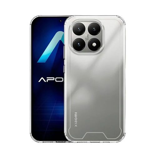 Capa Silicone Dura Anti-Choque Xiaomi 15T Transparente
