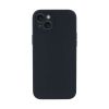 Capa Silicone Gel Apple Iphone 15 Preto Com Protetor De Câmera