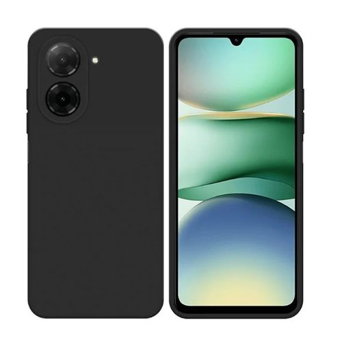 Xiaomi Redmi A5 Black Silicone Gel Case With Camera Protector (173mm)