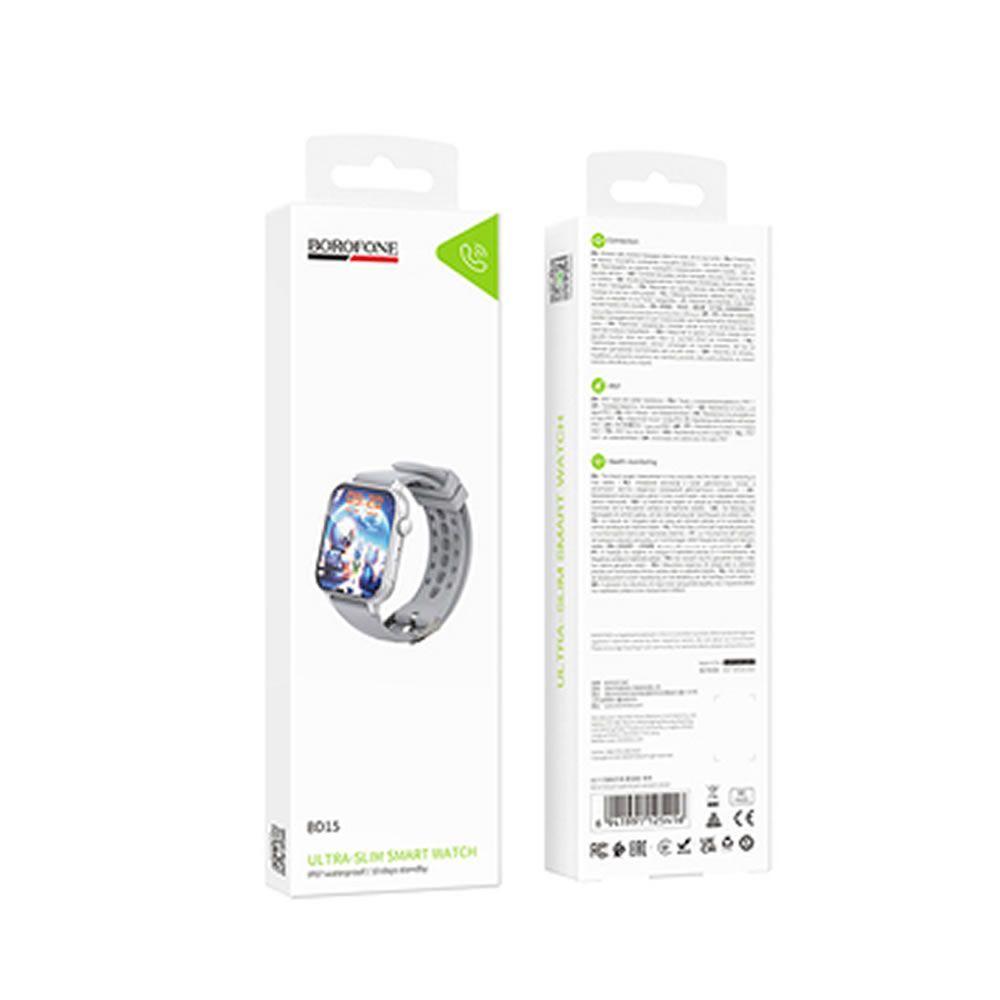 Borofone BD15 Silver Smartwatch