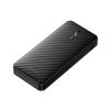 Power Bank Borofone BJ84 Preto 10000mAh Com Cabo USB-A/USB-C/Micro USB E Lightning
