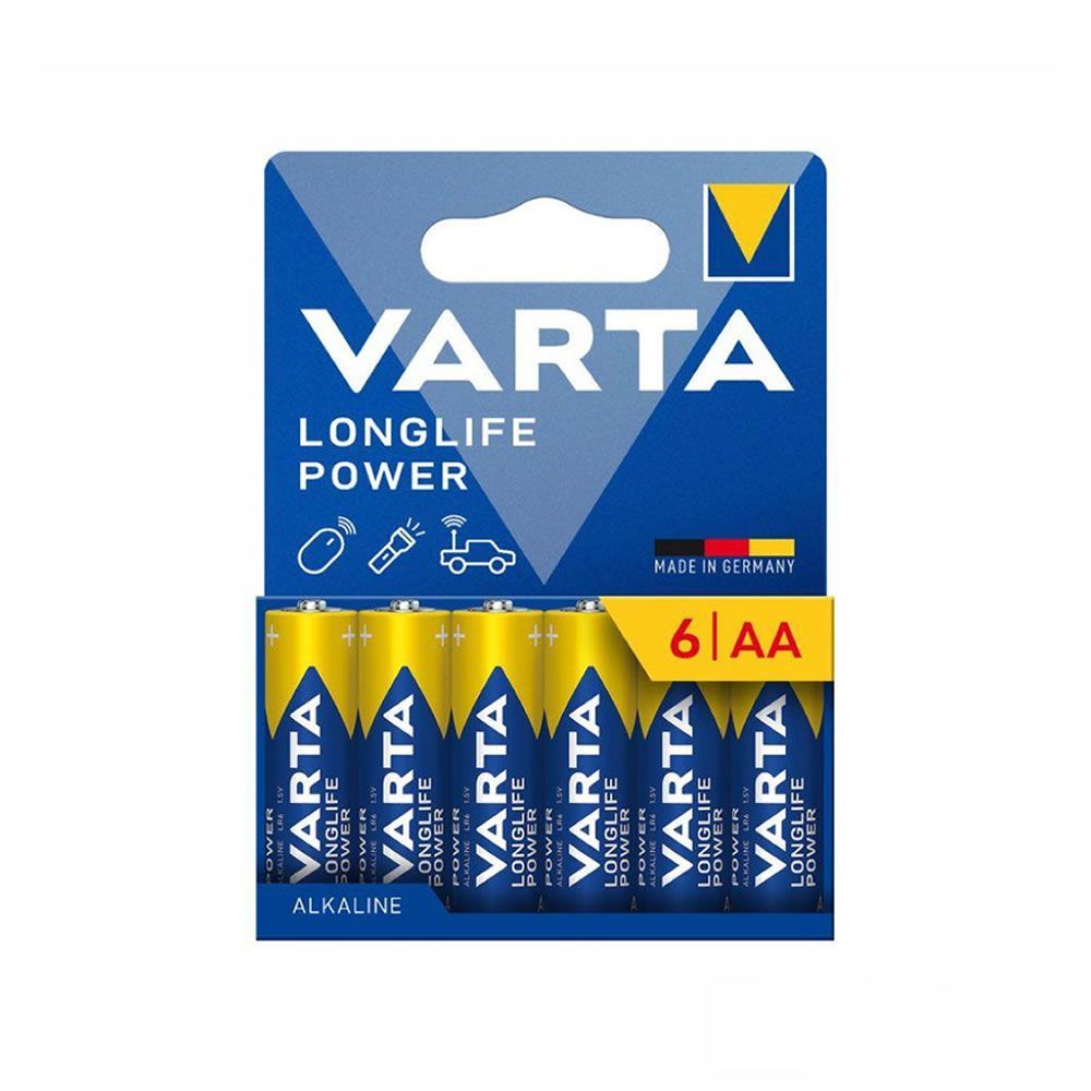 Pilhas Varta LR6 AA MN1500 1.5V (6UN)