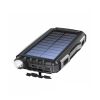 Denver PSO-20010MK2 Black Power Bank 20000mAh 2 Outputs/1 Input With Solar Panel