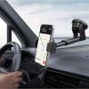 Suporte De Telemovel Para Carro Blavec BH-07 Preto Rotação 360º Para Pára-Brisas/Painel