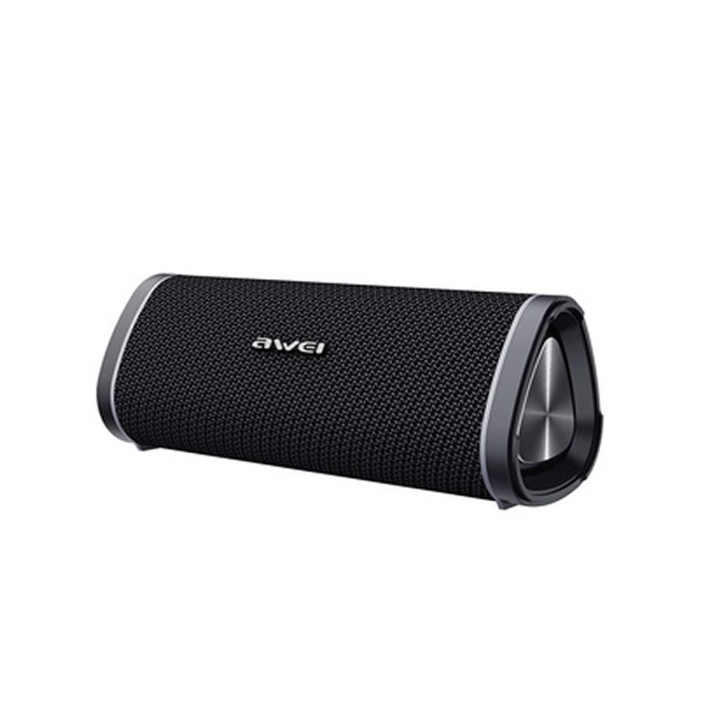 Mini Coluna Bluetooth Aewi Y331 Preto 2000mAh A Prova D'Água