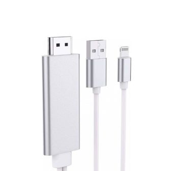 Cabo Hdtv Lightning Digital Av 1080p Para Ipad, Iphone 5g,6g,7g.8g,X